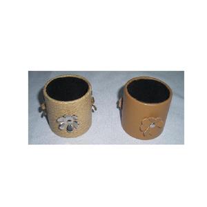 แหวนผ้าเช็ดปากหนังเทียมคุณภาพสูงขายส่งมีหลายสีตามคำขอของผู้ซื้อ - Product Image 6