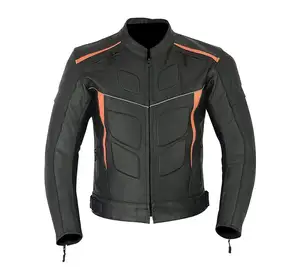 MOTORSAFTER MENSER BikERLICHER JACKET | SCHWER ORANGE SCHNELLLICHER LÄufer Großhandel hochwertige individuelle modische stilvolle JACKETTE