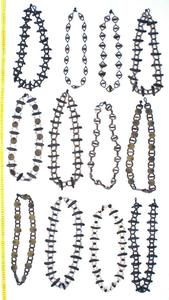 Cinturones de cuentas de semillas naturales hechos a mano artesanías de metal de moda únicas tradicionales de Ecuador - Product Image 2