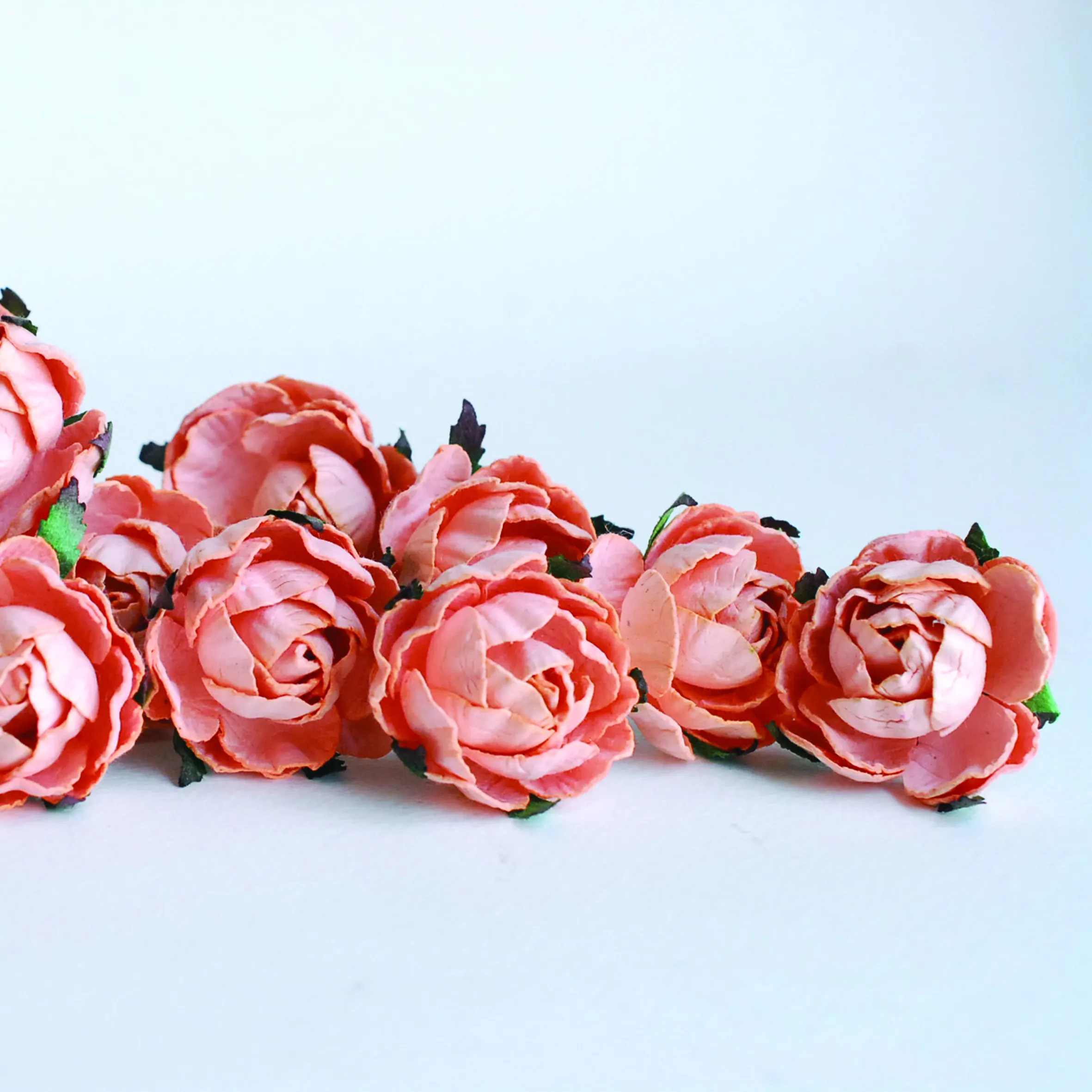 DIY紙の花牡丹のバラのギフト装飾的なポインセチアの花牡丹カットフラワー人工の結婚式の好意植物