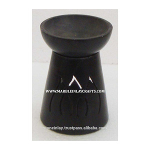 Soapstone Fragrance Oil Lamp - Product Image 1