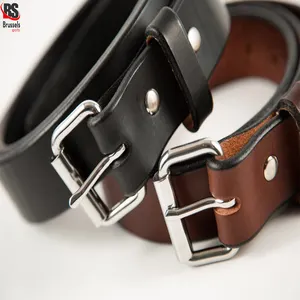 Rắn Brass Pin khóa thắt lưng da chính hãng nâu đen bò đồng màu ẩn Chất liệu nguồn gốc nơi mô hình chiều dài chiều rộng Fuj kpd
