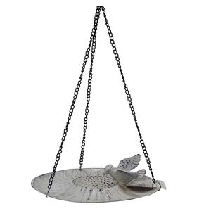 Decorative Round Shape Bird <b>Feeder</b> with Glass - Product Image 2