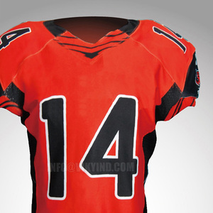 Uniformes de Fútbol Americano, Logotipo Sublimado, Uniforme de Fútbol Americano de Equipo, Logotipo Personalizado, Camiseta de Entrenamiento, Ropa de Club de Equipo - Product Image 2