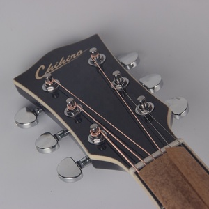 Diapasón de madera de caoba hecho a mano, <span class=keywords><strong>guitarra</strong></span> acústica de fibra de carbono, 41 pulgadas - Product Image 2