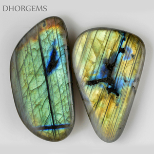 Gema de labradorita de fuego verde y amarillo, piedra labradorita de fuego múltiple, GEMA de labradorita, lote de gemas al por mayor - Product Image 4