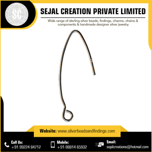 Pendientes de Plata de Ley 925, accesorios y componentes de joyería - Product Image 4