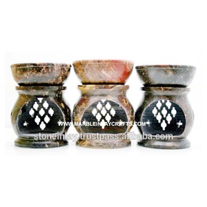 Soapstone Colorful Aroma <b>Oil</b> <b>Burner</b> - Product Image 1
