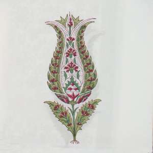 Écharpe en coton blanc imprimé bloc pour femmes, vente en gros, étole Dupatta 100X250 Cm - Product Image 3