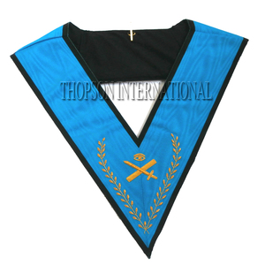AASR Broderie à col à 4 degrés et insignes maçonniques au point de croix par I Masonic Regalia - Product Image 3