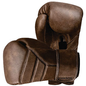 Venta de fábrica Guantes de boxeo profesionales personalizados en negro rojo azul con logotipo de característica impermeable producido - Product Image 1