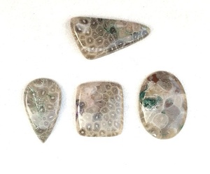 Cabochons de jaspe d'océan naturel de haute qualité pierres précieuses de concepteur lisses multi-formes en vrac pour la fabrication de bijoux en gros - Product Image 1
