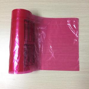 ถุงพลาสติกสีแดงเวียดนามแบบม้วน - Product Image 1