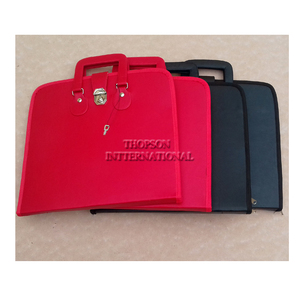 เคสเครื่องราชกกุธภัณฑ์สำหรับการจัดเก็บที่ปลอดภัยสำหรับงานปักหนังแบบเย็บปักข้ามปกด้วยผ้าปัก - Product Image 1