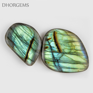 Gema de labradorita de fuego verde y amarillo, piedra labradorita de fuego múltiple, GEMA de labradorita, lote de gemas al por mayor - Product Image 2