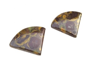 Designer Collection de cabochons de jaspe blanc naturel lisse en forme de fantaisie pierres précieuses en vrac pour la coupe de style de bijoux - Product Image 2