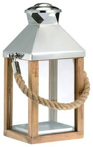 Hermosa linterna de madera para el hogar, oficina, decoración de boda, candelabros de Metal, linternas, tarros de velas - Product Image 2