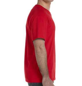 T-shirt de sport pour homme à manches courtes en satin tricoté, séchage rapide, personnalisé, haute qualité, prix abordable - Product Image 3