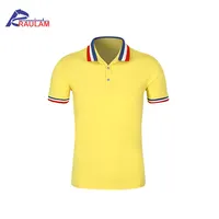 Kaus Polo Desain Kustom Lengan Pendek Pria Grosir dengan Saku Depan 100% Katun Logo Bordir Golf Polos