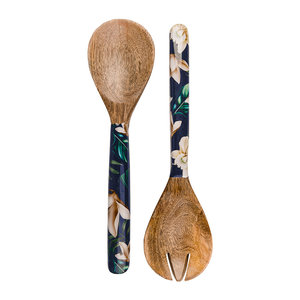 Servidores de ensaladas de madera de MANGO, COLOR NATURAL - Product Image 1
