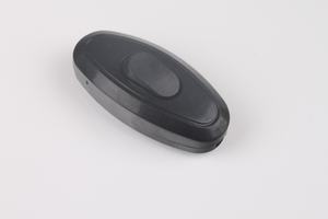 Interruptor de línea eléctrica de 1 entrada negro/blanco al por mayor 16A con botón pulsador interruptor de luz de energía eléctrica 220V plástico ABS - Product Image 4