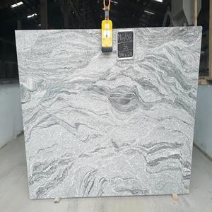 Dalles de granit vert moderne de Kuppam polies avec la finition rainurée aiguisée flammée sablée pour des applications extérieures de villa de salle de bains - Product Image 2