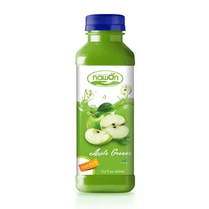 15.2 floz nawon garrafa verde suco de apple