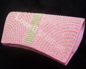 Femmes Designer Motif Géométrique Cristal Strass Satin Sacs De Soirée Embrayages et Pochettes pour les Fêtes De Mariage - Product Image 3