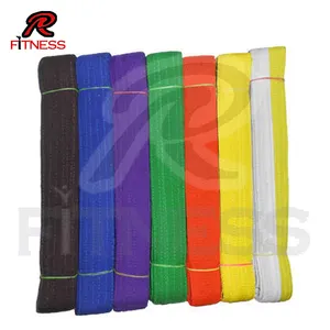 Cinto de karate judo taekassistdo, cinto artes marciais amarelo, verde, vermelho, pele