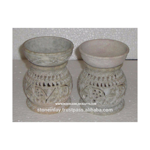 Handmade Soapstone Aroma Oil Lamp - Product Image 1
