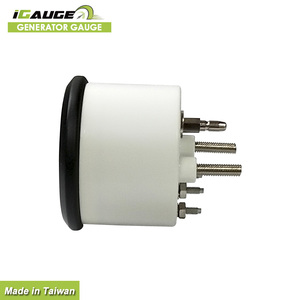 जनरेटर के लिए 52mm काला चेहरा बल्ब प्रकाश वाल्ट गेज - Product Image 2