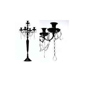 Candélabres de mariage et grands bougeoirs fleur romantique fabricant grossiste vente directe d'usine - Product Image 2