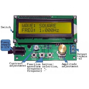 Taidacent1602ディスプレイ多波形機能信号発生器実験用PCBボードMCUデジタル<span class=keywords><strong>RF</strong></span>信号発生器キット - Product Image 3