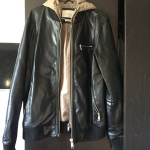 2024 classique élégant hommes et femmes résistant au vent et à l'eau moto Jaet 100% cuir de vache et de mouton Service OEM saison d'hiver - Product Image 1