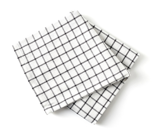 Serviette de cuisine à carreaux rouges et blancs, prix fixe, serviettes de cuisine de golf en provenance d'Inde - Product Image 2