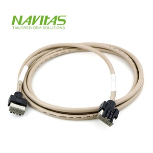 Cable de arnés de cableado automotriz de soldadura de cobre aislado de PVC sólido de 16 pines personalizado Hirose GT17HNS - Product Image 2