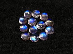 พลอยอัญมณีทรงหลังเบี้ยทรงหลวมสีรุ้งธรรมชาติขนาด5มม. อัญมณีทรงหลวมราคาถูก - Product Image 4