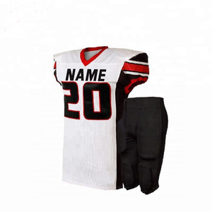 Red American Football Uniforms - Product Image 4