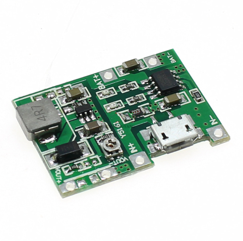 3,7 V litro 9 V 5 V multímetro 18650 modificado de carga de la batería de litio impulso descarga ajustable integrado para 2A