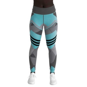 Nouveau pantalon de sport tricoté respirant Unique pantalon de course Pro à compression taille moyenne avec logo personnalisable - Product Image 1