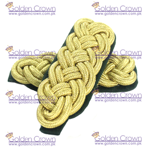 Épaulière allemande tressée en or | Épaulière - Product Image 6