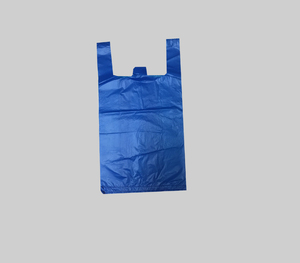 Bolsas de plástico de color liso con asa hechas en Vietnam - Product Image 1