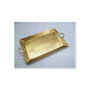 Aluminium Newest Design <b>Gold</b> <b>Tray</b> Luxury and Elegant Custom Design Maker Decorative <b>Serving</b> <b>Tray</b> Classic Modern <b>Serving</b> <b>Tray</b> - Product Image 1