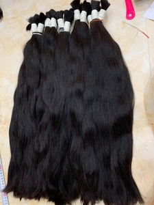 Cheveux bruts birmans vietnamiens vierges non traités, cheveux humains bruts alignés par cuticule naturelle vietnamienne, de l'usine de coiffure vietnamienne - Product Image 5