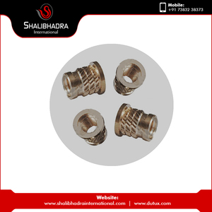 Fourniture OEM de l'Inde Finition polie en laiton de qualité supérieure Écrou à insérer à pression Produit ultime - Product Image 5