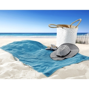 Toallas de playa de algodón a rayas teñidas con hilo Toalla de playa de secado rápido superabsorbente DE LA India personalizable para uso en la playa - Product Image 5