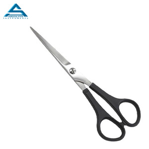 Ciseaux de coiffeur en acier inoxydable personnalisés de 7 "pour salon de coiffure et maison avec manche en plastique ciseaux de coiffeur - Product Image 1