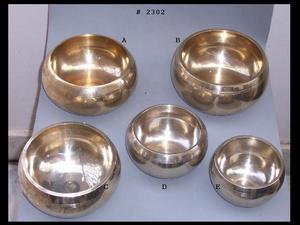 Cuenco para cantar tallado con mezcla de siete metales de bronce chapado en plata, buen sonido para meditación, regalo novedoso para tallar habilidades - Product Image 6