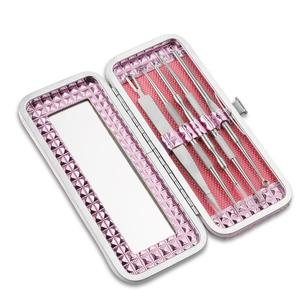 Kit de traitement de l'acné réutilisable en acier inoxydable professionnel de vente chaude Blemish Blackhead Remover 5 Pimple Comedone Extractor Tool - Product Image 2