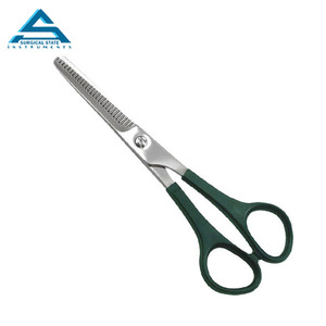 Chất Lượng Tốt Nhất Tay Phải Siêu Cắt Đen Nhựa Xử Lý Tóc Mỏng Tóc Trộn Barber Kéo - Product Image 3